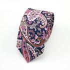 Floral Neck Tie (6cm) Pd16 - One Size
