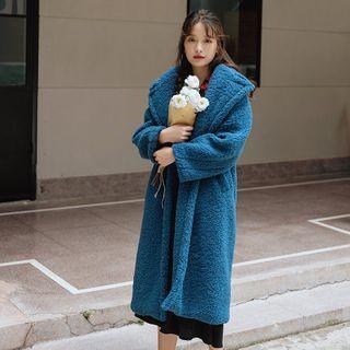 Fleece Long-sleeve Coat