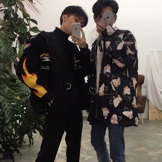 Printed Reversible Jacket