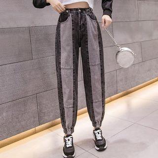 Two-tone Jogger Jeans