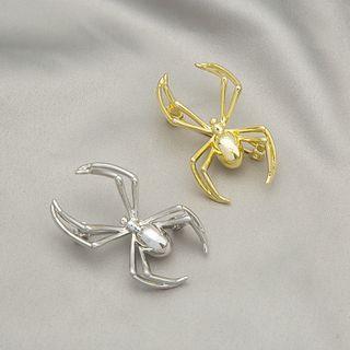 Spider Alloy Brooch