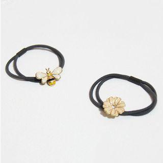 Bee / Flower Hair Tie