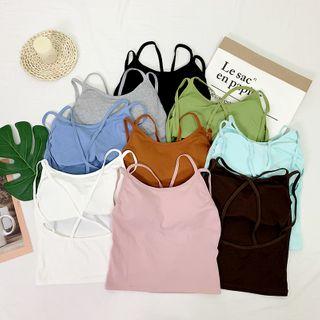 Padded Cross-strap Camisole