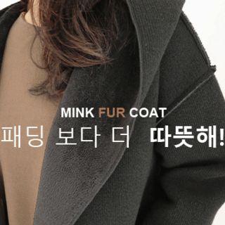Hooded Fuax-fur Lined Coat