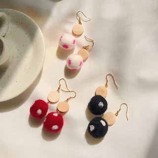 Dotted Bobble Dangle Earring