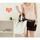 Embossed Shoulder Bag