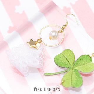Clover Non-matching Earring
