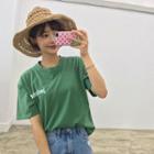 Crew-neck Jackpot Printed T-shirt