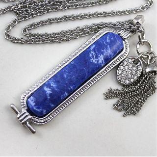Stone Dangle Necklace