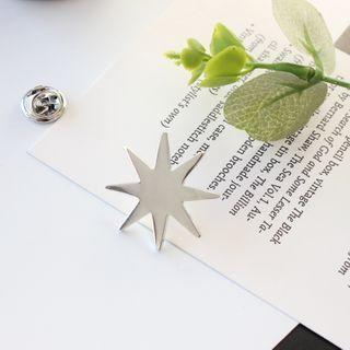 Alloy Sun Brooch As Shown In Figure - One Size