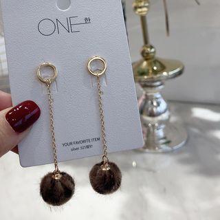 Bobble Dangle Earring 1 Pair - Gold - One Size