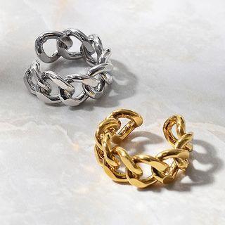 Chunky Chain Alloy Ring