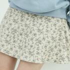 Inset Shorts Bloom Swing Miniskirt One Size