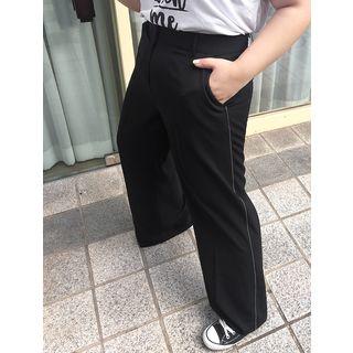 Plus Size Flat-front Dress Pants