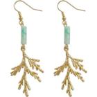 Stone & Branches Dangle Earring