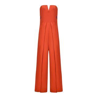 Tube Split-hem Jumpsuit