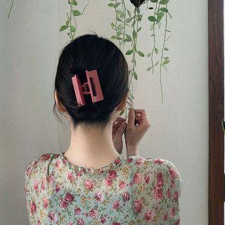 Rectangle-hollow Hair Clamp