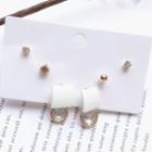 3-pair Set: Alloy Earring (assorted Designs)