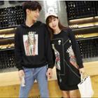 Couple Matching Printed Hoodie / Pullover Dress