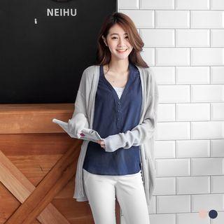 Layered-panel Blouse