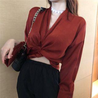 V-neck Shirt / Harem Pants