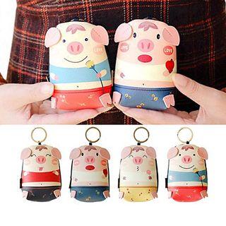 Pig Print Coin Purse