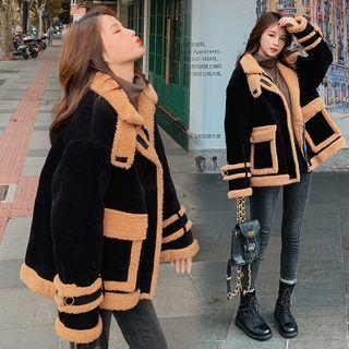 Corduroy Zipped Coat