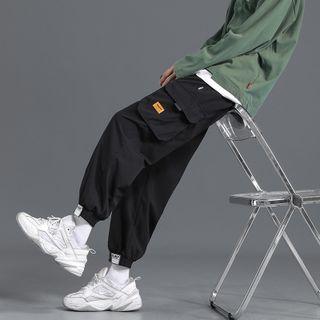 Cargo Cropped Harem Pants / Set