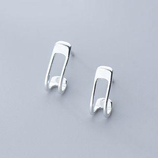 925 Sterling Silver Earring 1 Pair - S925 Silver - As Shown In Figure - One Size