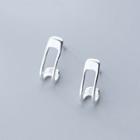 925 Sterling Silver Earring 1 Pair - S925 Silver - As Shown In Figure - One Size
