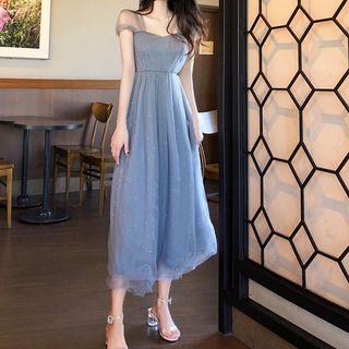 Glittered Slim-fit Dress