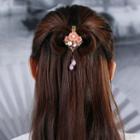 Faux Pearl Flower Hair Clip As Shown In Figure - One Size