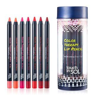 Touch In Sol - Color Therapy Lip Pencil 7pcs
