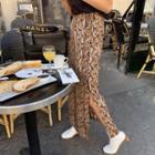 H-line Maxi Python Skirt Brown - One Size