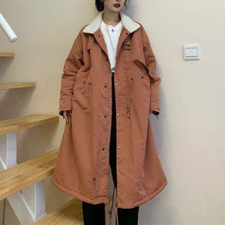 Zip Padded Cargo Jacket