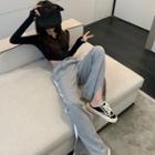 Short-sleeve T-shirt / Long-sleeve T-shirt / Wide Leg Pants