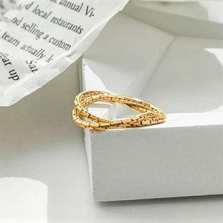 Layered Chain Alloy Ring