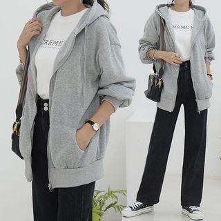 Kangaroo Fleece Zip Hoodie