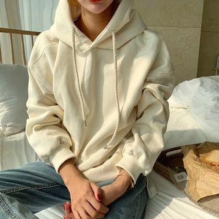 Pastel Tone Fleece-lined Hoodie