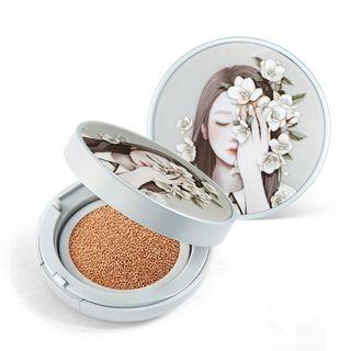 Makeup Helper - Art Cushion Luminous Real Essence Spf50+ Pa+++ (emotional Edition) (2 Colors) #21 Light Beige