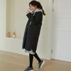Snap-button Quilting Coat