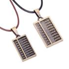 Couple Matching Abacus Necklace