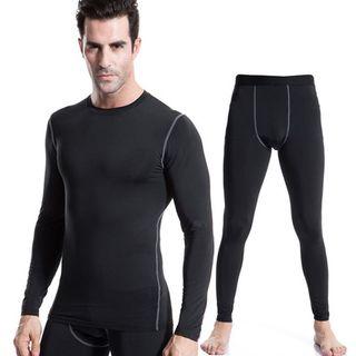 Set: Long-sleeve Sport T-shirt + Pants