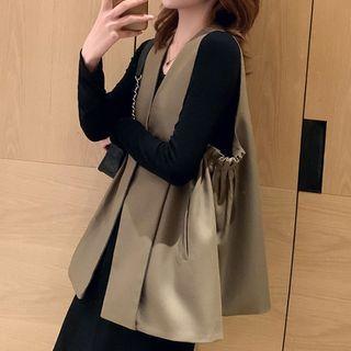 Shirred Vest