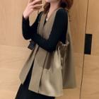Shirred Vest