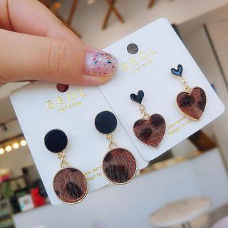 Heart Plush Earring