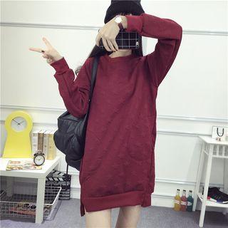 Embossed Sweat Dress