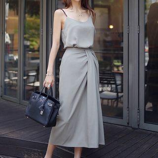 Set: Strappy Top + Midi Skirt