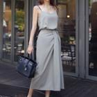 Set: Strappy Top + Midi Skirt