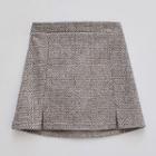 Herringbone Mini Skirt